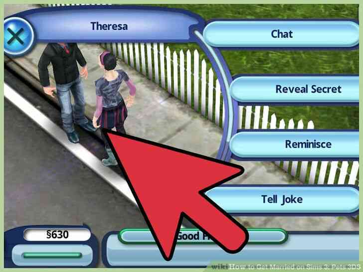 Image intitulée mariez-vous sur Sims 3_ Animaux de compagnie 3DS Étape 12